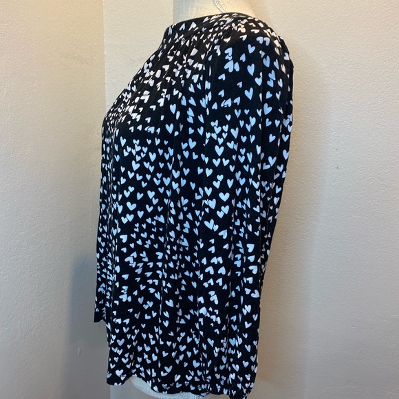 Cable & Gauge Black/White Heart Shirt - Picture 5 of 8